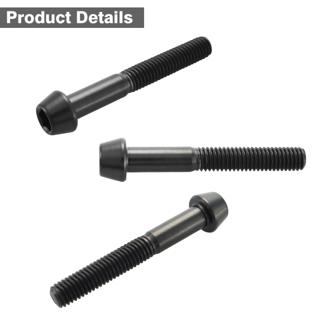 Z900RS 64チタン スロットルケース用 ボルトセット Type1 ブラック