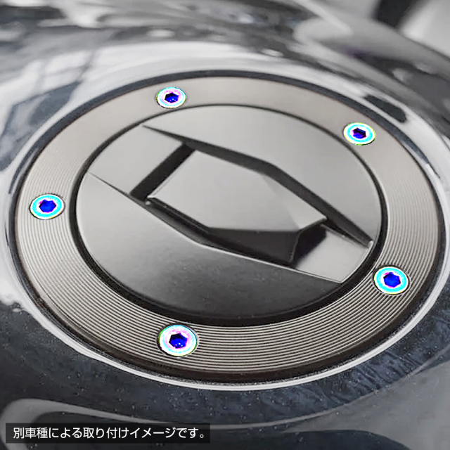 チタンボルト ヤマハ車用 フューエルタンクボルト 5本セット 64チタン