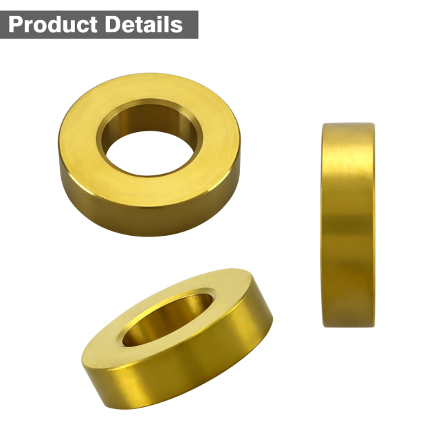 チタン カラー スペーサー 適合M10 外径20mm 内径10mm 厚み5mm～10mm