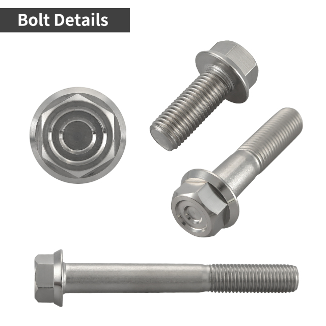 ボルト氏の馬術 ステンレスボルト 六角ボルト CNC ヘキサゴン フランジボルト