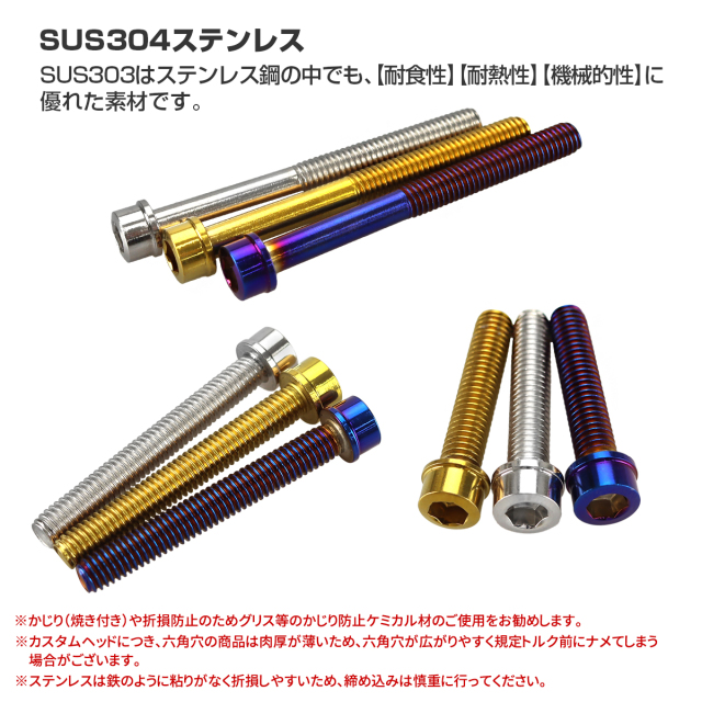 CB1300SF／SB エンジンカバー クランクケースカバー ボルト