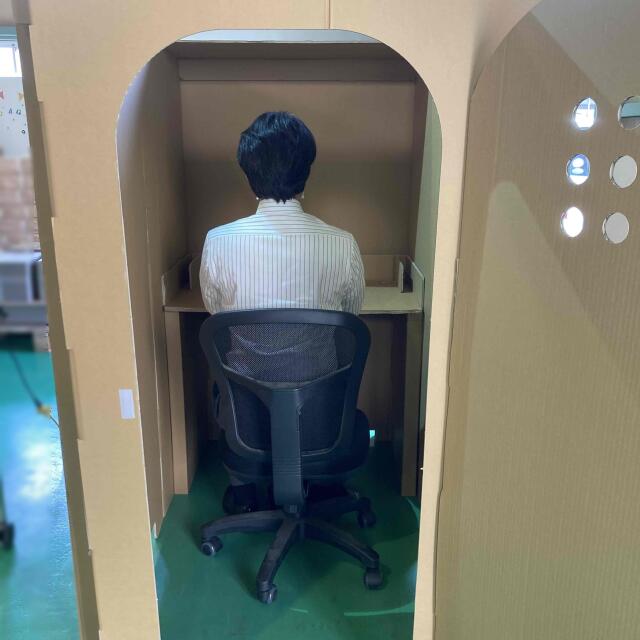 パーソナルブース｜ダンボール家具・知育グッズのトーレーショップ