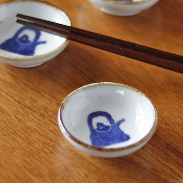 和食器・砥部焼　皐月窯の豆皿