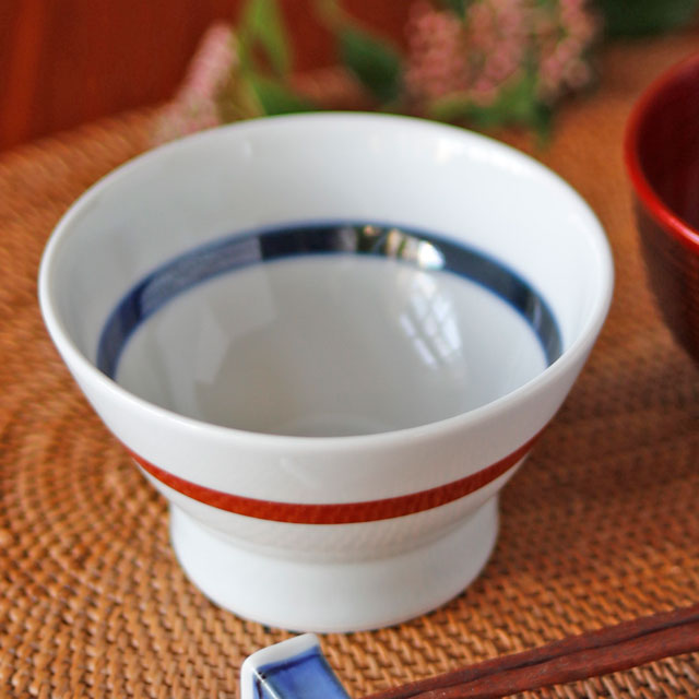 和食器・砥部焼 梅山窯の茶碗