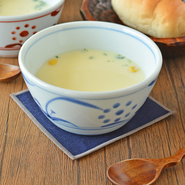 和食器・砥部焼　梅山窯の小鉢