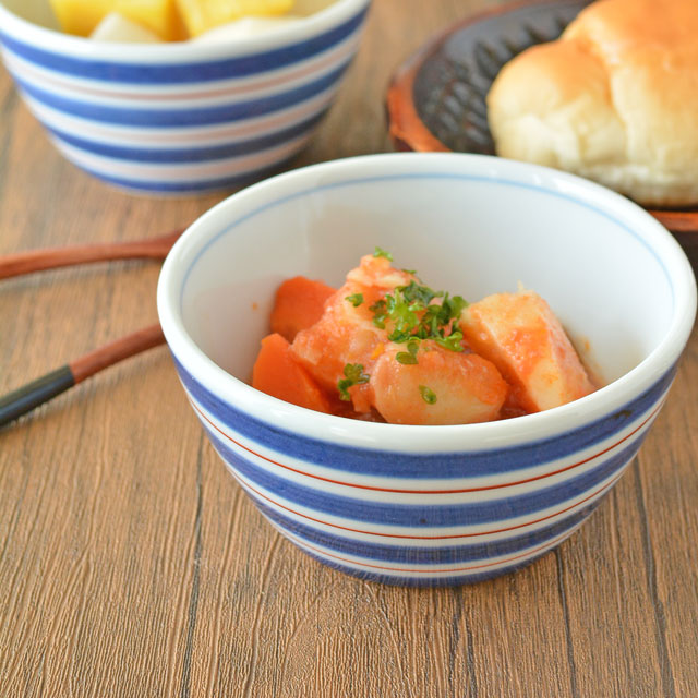 和食器・砥部焼　梅山窯の小鉢