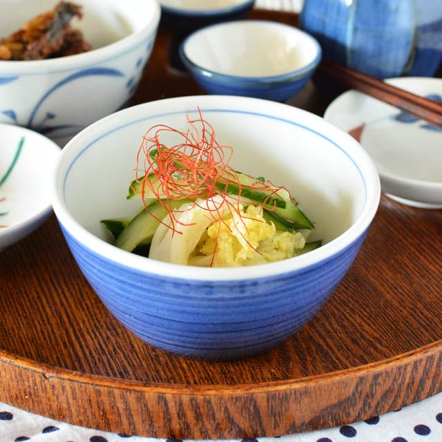和食器・砥部焼　梅山窯の小鉢