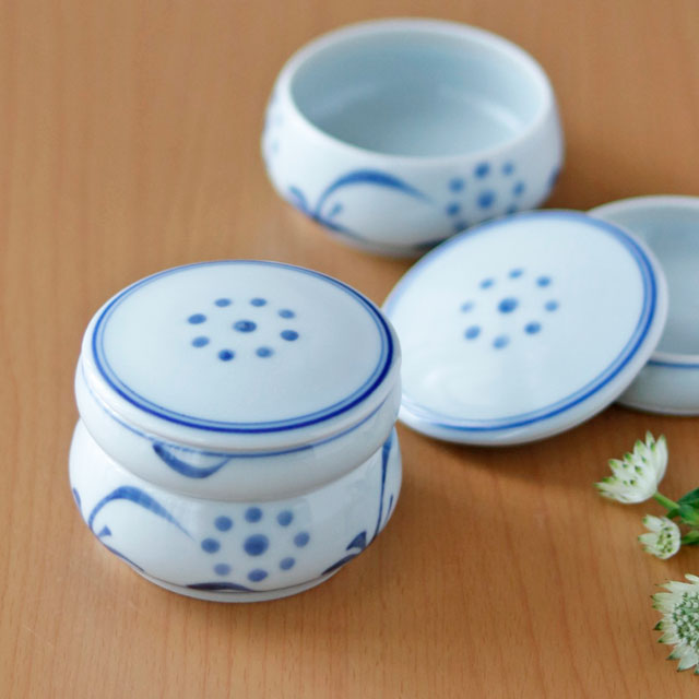 和食器・砥部焼　梅山窯の蓋物