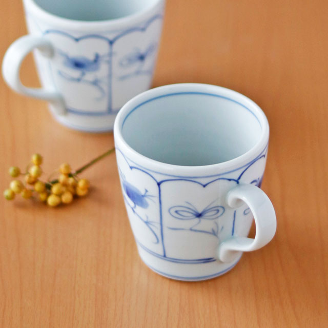 和食器・砥部焼　梅山窯のマグカップ