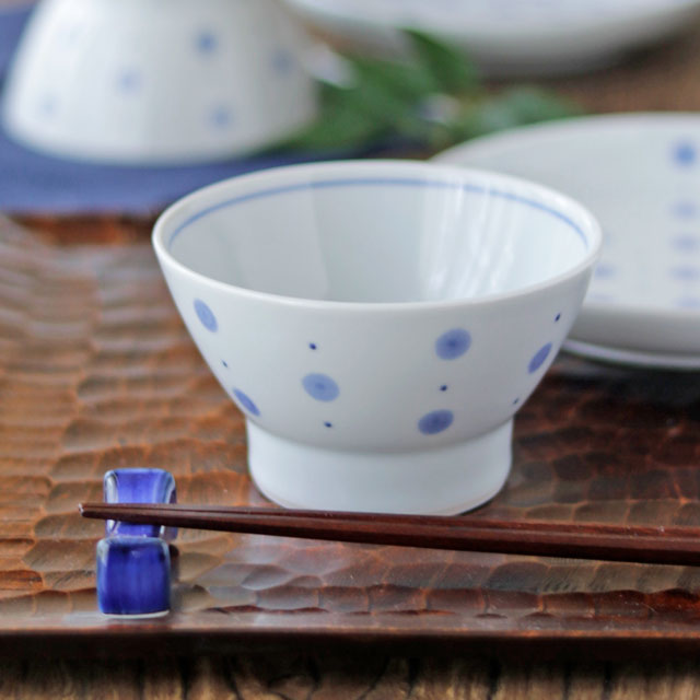 砥部焼の和食器 梅山窯の茶碗【砥部工房 からくさ】