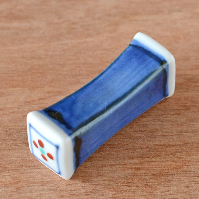和食器・砥部焼　藍色の箸置き