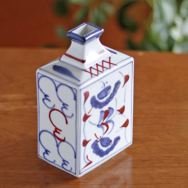 砥部焼の和食器 梅山窯の花器【砥部工房 からくさ】