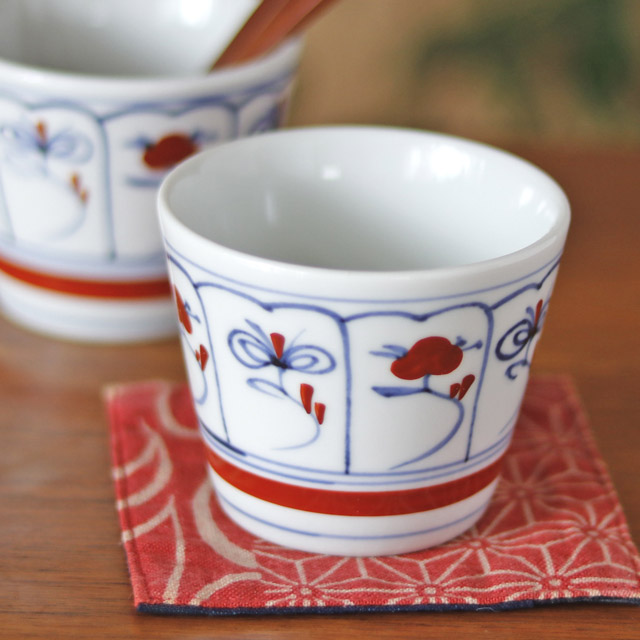 和食器・砥部焼　梅山窯のそばちょこ