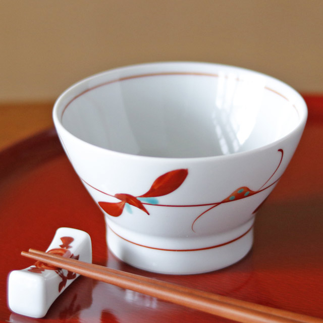 砥部焼の和食器 梅山窯の茶碗【砥部工房 からくさ】