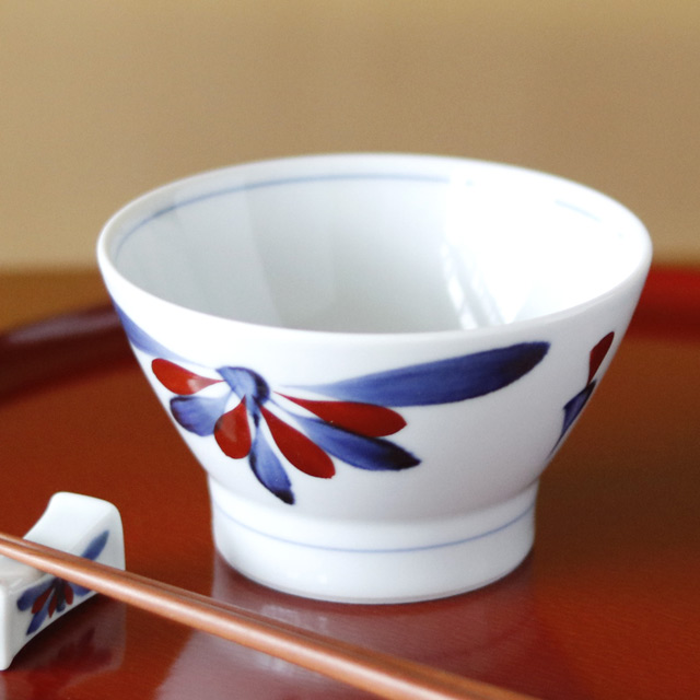 砥部焼の和食器 梅山窯の茶碗【砥部工房 からくさ】