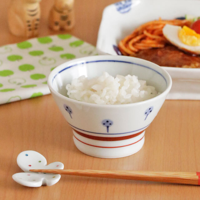 【砥部焼 梅山窯】たんぽぽの子供茶碗