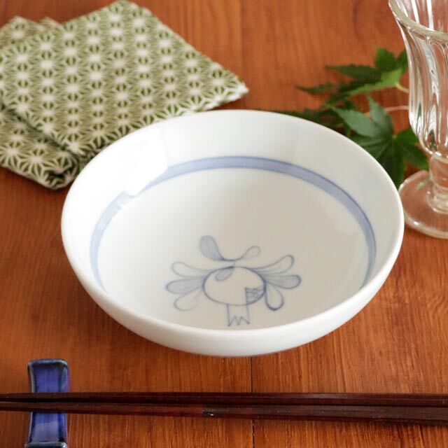 砥部焼の和食器 中鉢 【砥部工房 からくさ】
