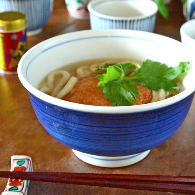 砥部焼　豪華10点セット（梅山窯あり）料亭 割烹 和食器　丼 砥部焼の和食器 梅山窯の丼鉢 【砥部工房 からくさ】