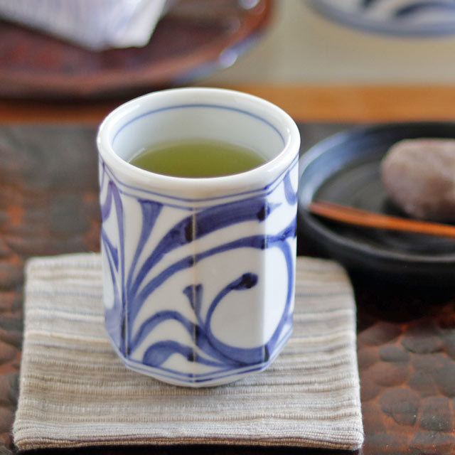 和食器・砥部焼　梅山窯の湯呑