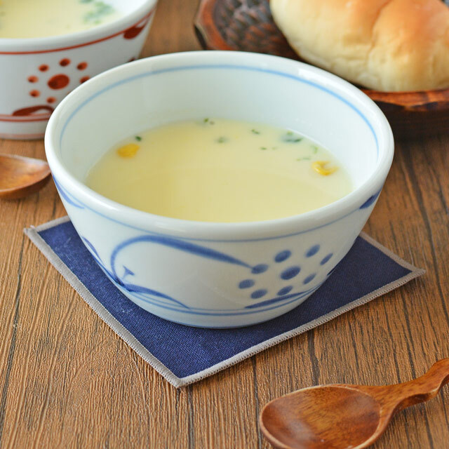 和食器・砥部焼　梅山窯の小鉢