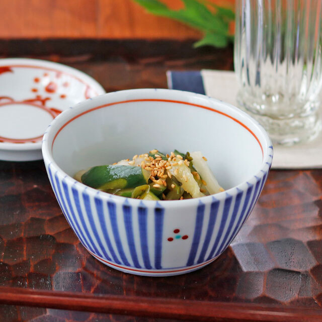 和食器・砥部焼　梅山窯の小鉢