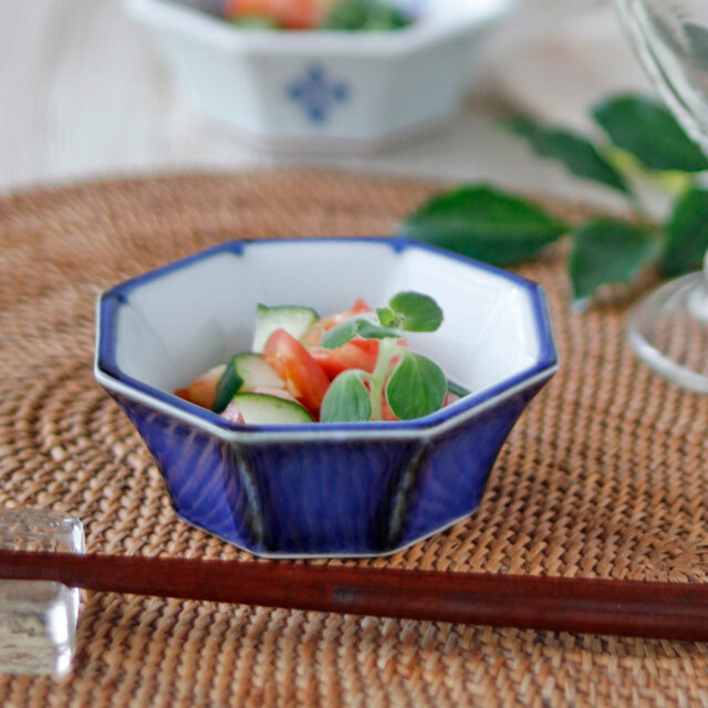 和食器・砥部焼　梅山窯の小鉢