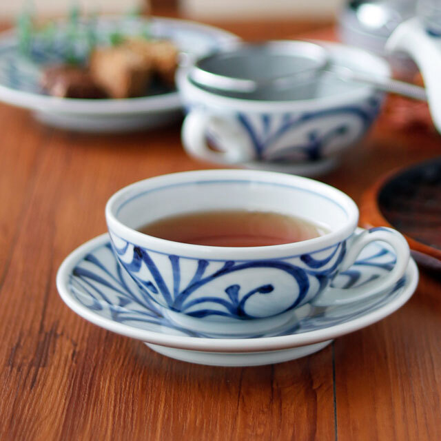 和食器・砥部焼　梅山窯のティーカップ