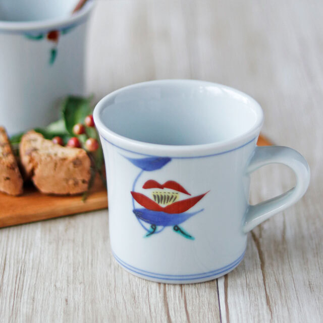 和食器・砥部焼　梅山窯のマグカップ