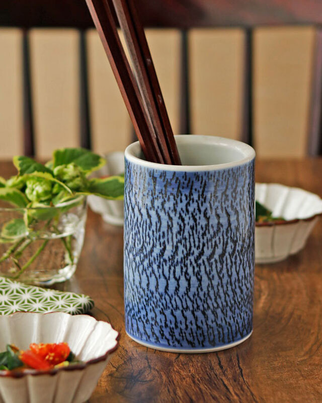 砥部焼の和食器 梅山窯の湯呑 【砥部工房 からくさ】