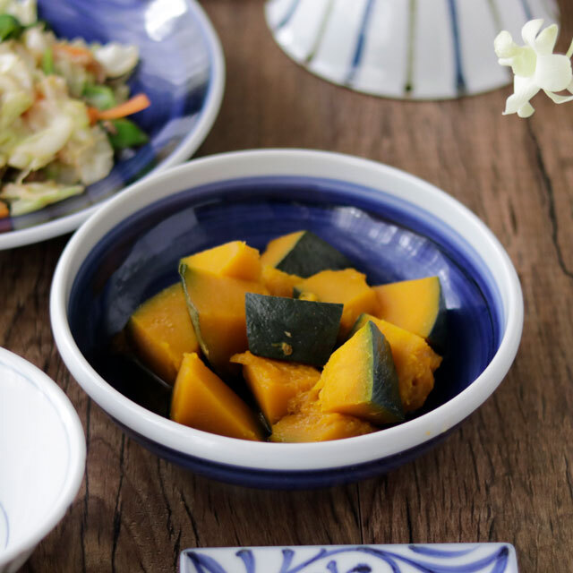 砥部焼の和食器 梅山窯の中鉢 【砥部工房 からくさ】