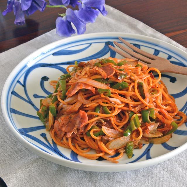 砥部焼の和食器 梅山窯の大皿 【砥部工房 からくさ】