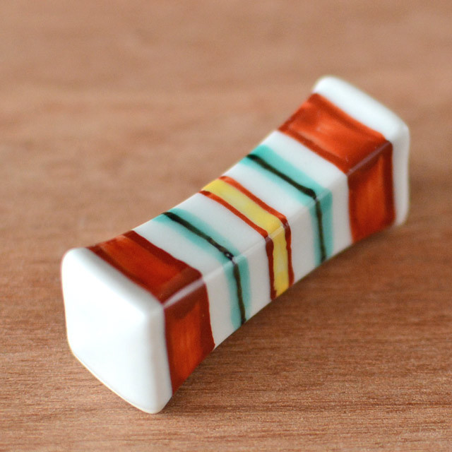 和食器・砥部焼　カラーの箸置き