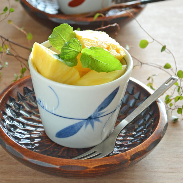 和食器・砥部焼　青笹のそばちょこ