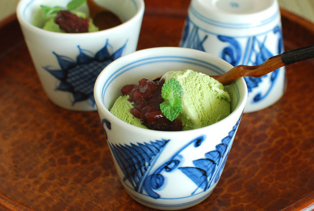 和食器・砥部焼　草文のそばちょこ