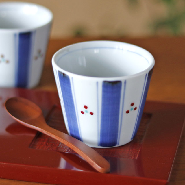 和食器・砥部焼　梅山窯のそばちょこ