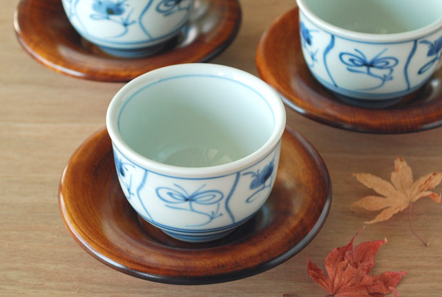 和食器・砥部焼　なずなの湯呑