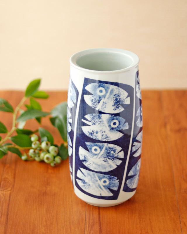 和食器・砥部焼　生石窯の花器