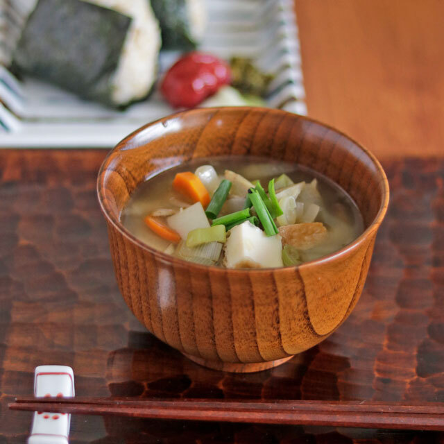 【香川漆器】木肌反多用椀(すり漆塗)