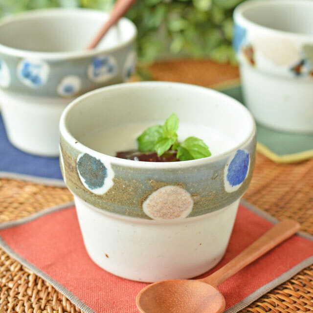 和食器・砥部焼　森陶房の段付カップ