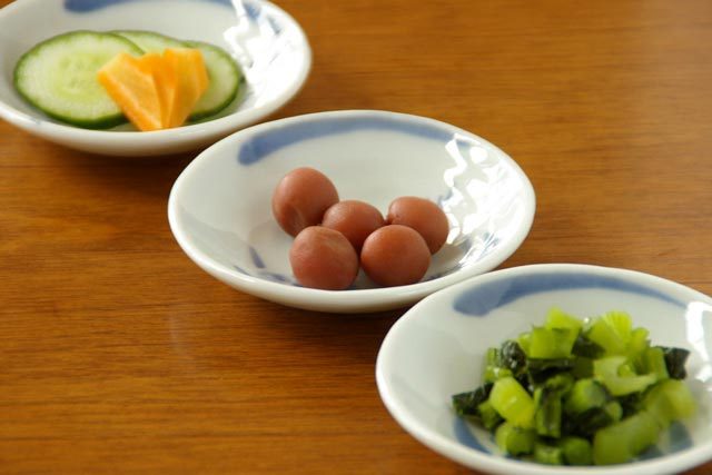 【砥部焼 森陶房】季節の豆小皿(5柄各1枚)