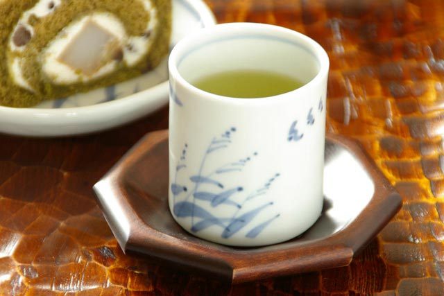 【砥部焼 森陶房】すすきの筒湯のみ（小）