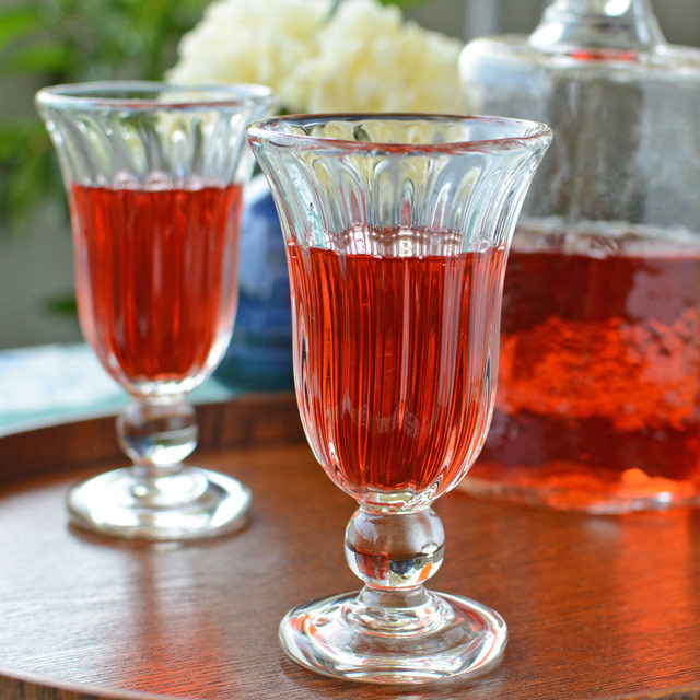 【吹きガラス　村上恭一】玉足ワイングラス