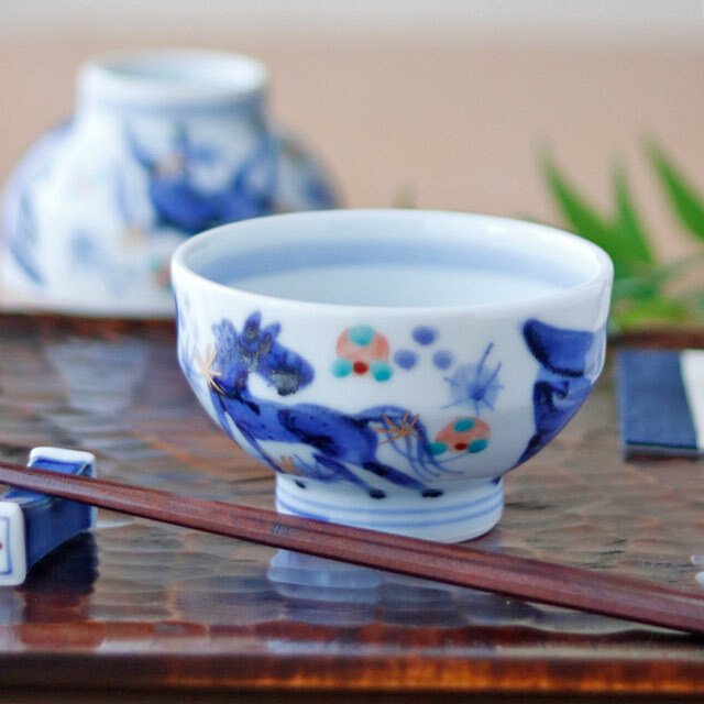 和食器・砥部焼　西岡工房の茶碗