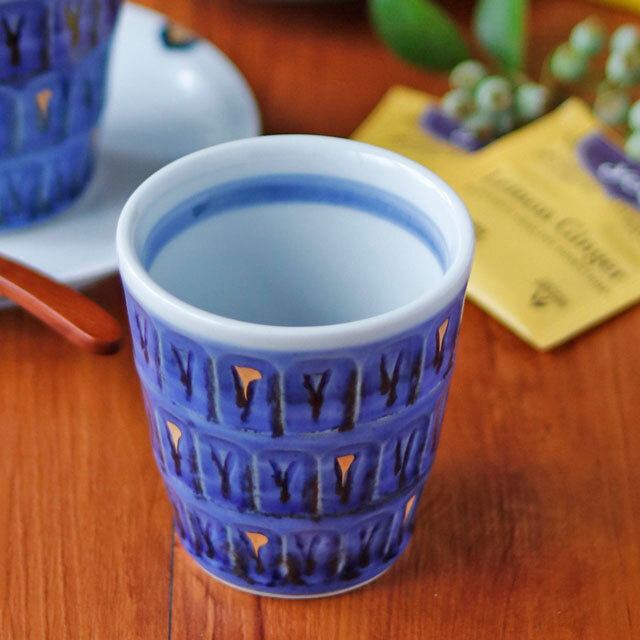 和食器・砥部焼　西岡工房のタンブラー