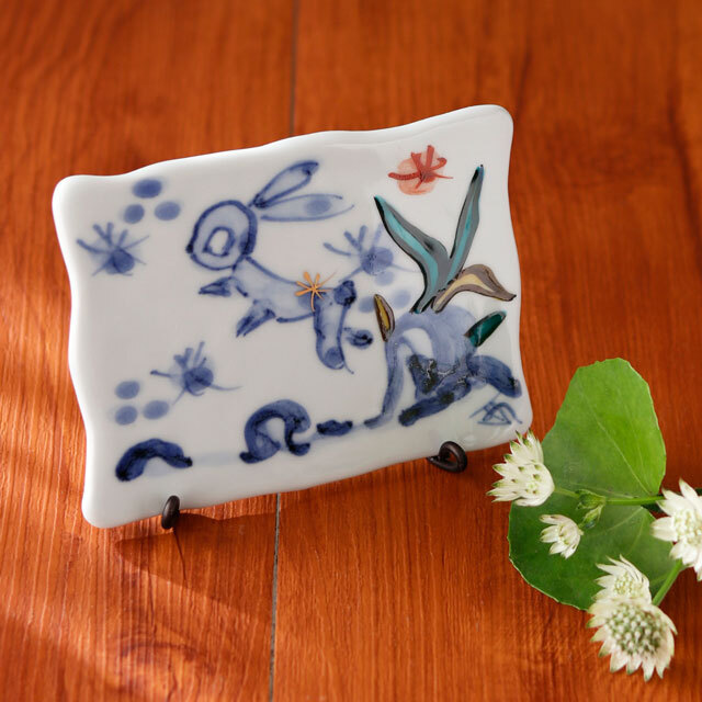 和食器・砥部焼　西岡工房の陶板