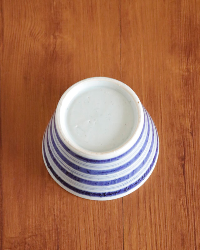 砥部焼の和食器 中田窯の筒鉢【砥部工房 からくさ】