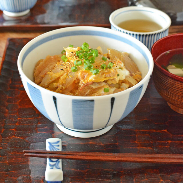 和食器・砥部焼　岡田陶房の丼鉢
