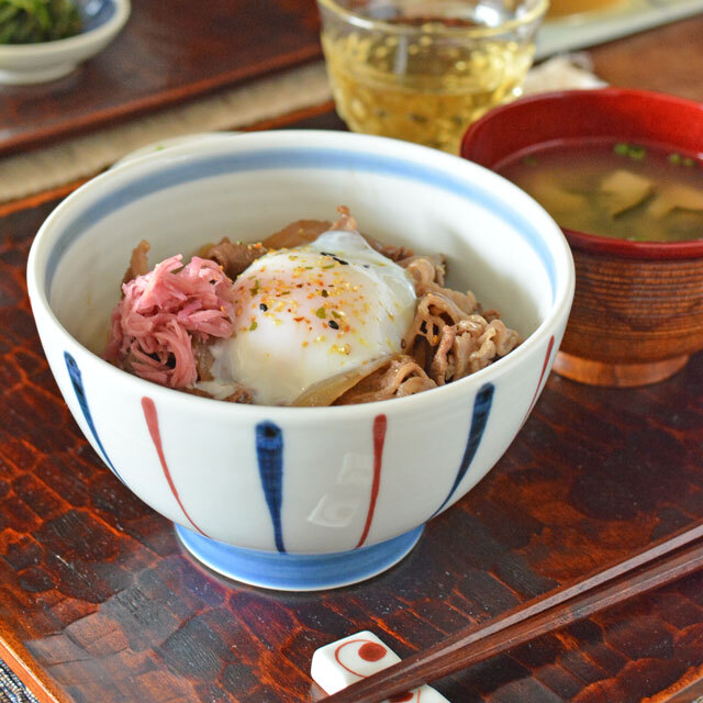 和食器・砥部焼　岡田陶房の丼鉢