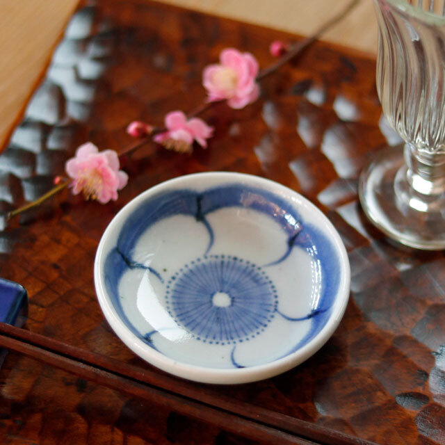 和食器・砥部焼　皐月窯の小皿