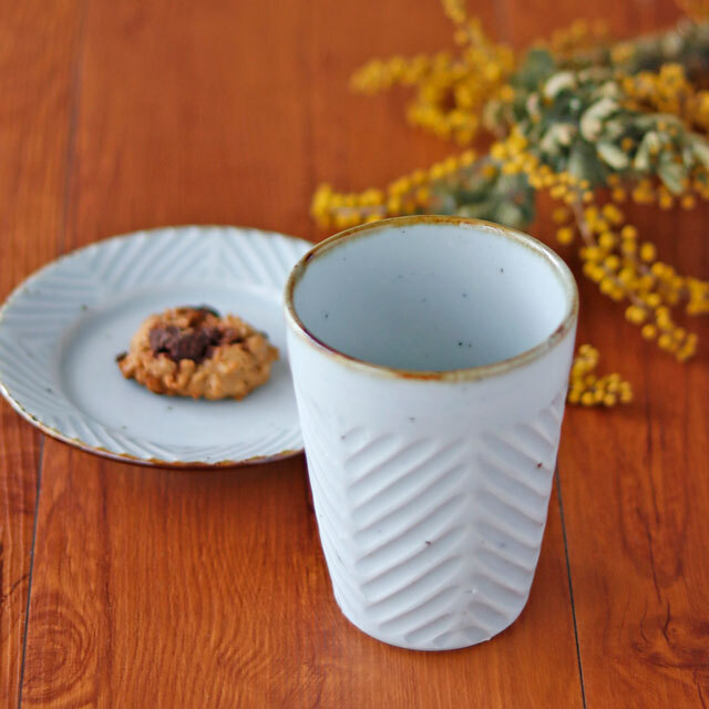 和食器・砥部焼　皐月窯のフリーカップ